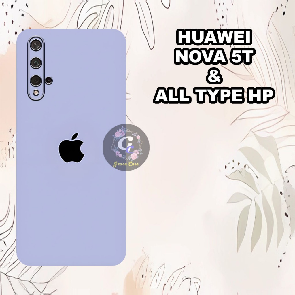 (GC29) Softcase karet Hp HUAWEI NOVA 5T Terbaru 2024 | Case Motif SIMPLE | Case  Hp  HUAWEI NOVA 5T 