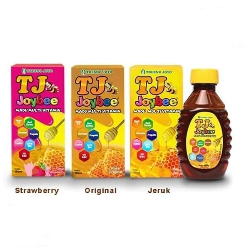 

MADU TJ Joybee Botol Rasa Original / Jeruk / Strawberry 100 ml
