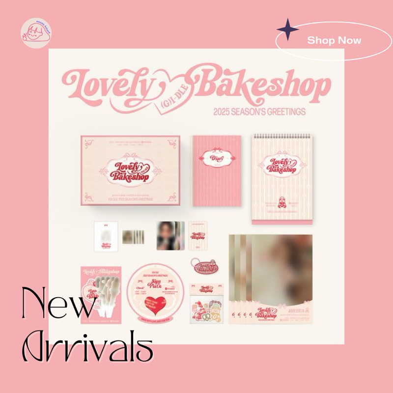 [PO] (G)I-DLE 2025 SEASON'S GREETINGS - Lovely Bakeshop