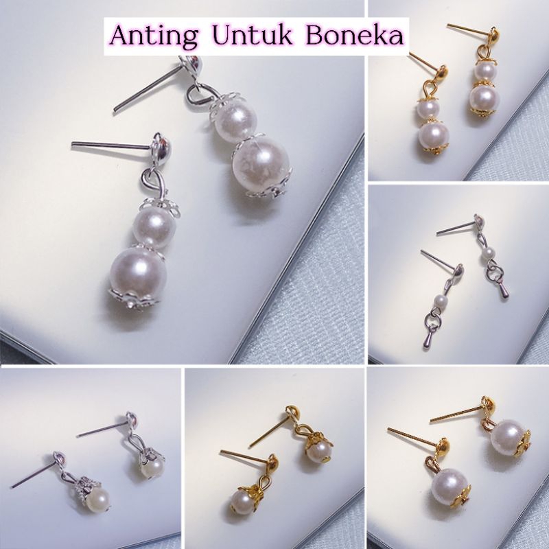 Aksesoris Anting Untuk Boneka BJD Korean Dolls