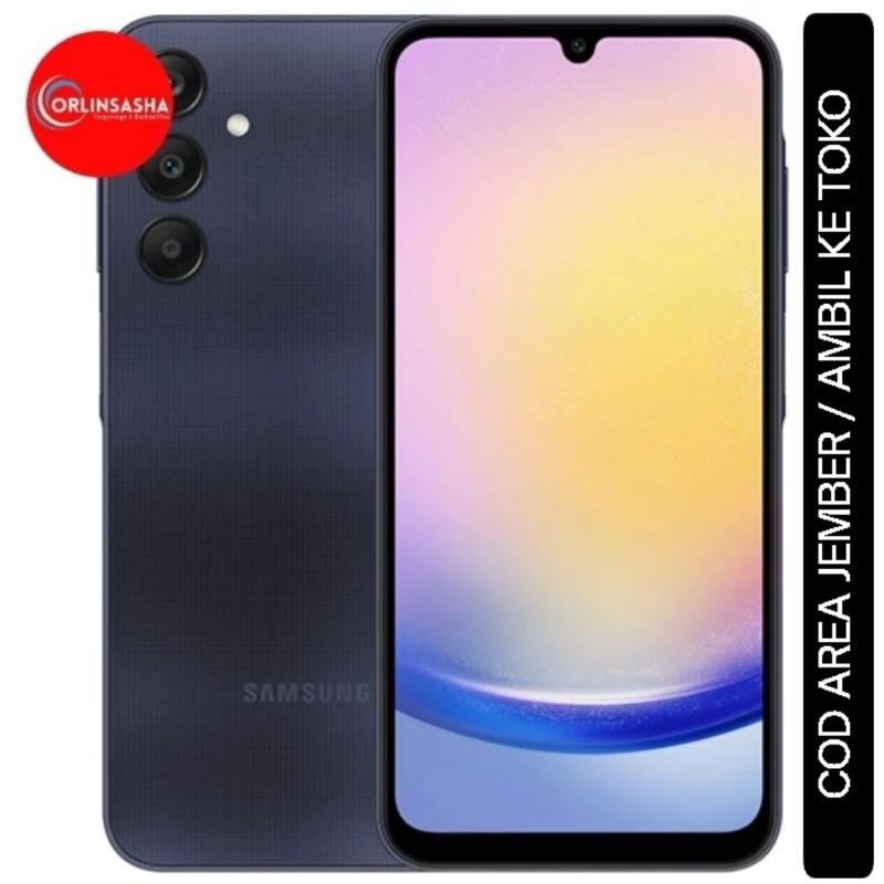 SAMSUNG A25 5G RAM 8/256GB l NFC l ORI l BARU l GARANSI RESMI 1 TAHUN