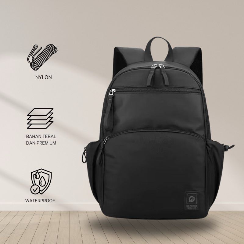 Tas Ransel Import We Power Waterproof Tas Pungung Remaja Sekolah#3024