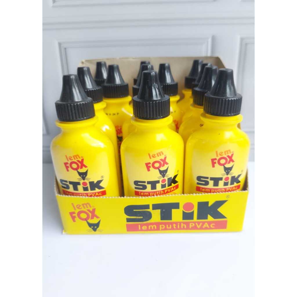 

Lem Fox Stik- Lem Putih PVAC 60g Lem Serba Guna