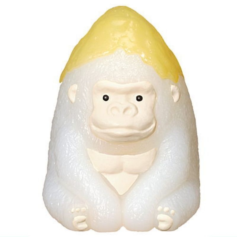 Tamakyu Snowcone Gorilla Kakigorilla Figure Gashapon - Lemon (Yellow)