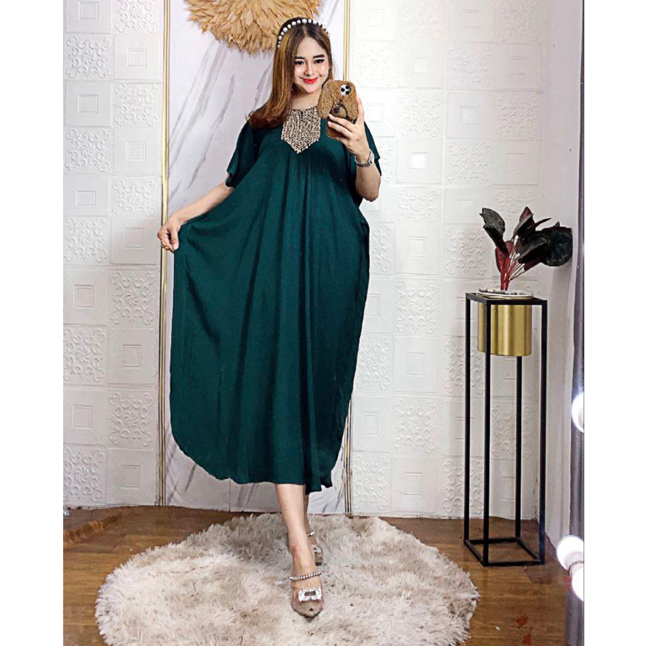 Baju Daster Lowo Jumbo Ld 140 Renda Polos Kekinian Rayon Premium Terbaru