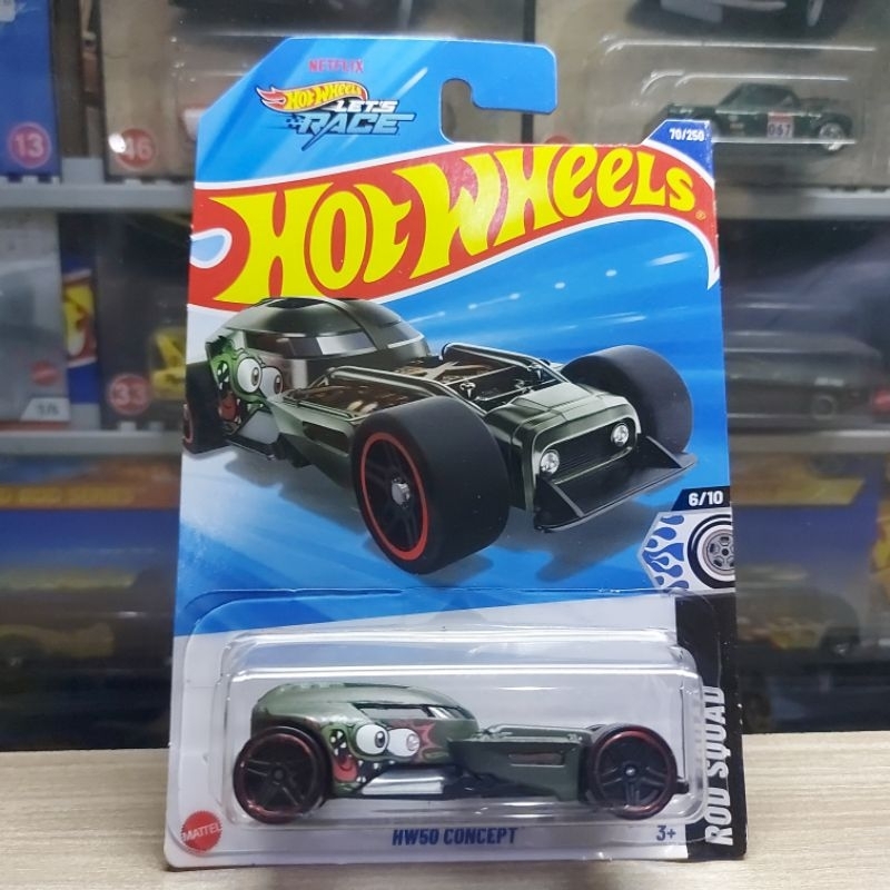 HOT WHEELS HW50 CONCEPT GREEN 2025 - ORIGINAL HOTWHEELS