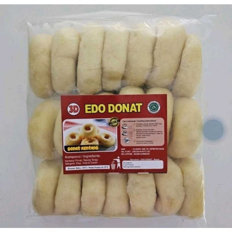 

DONAT KENTANG EDO ISI 20