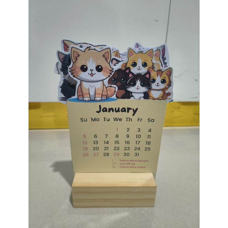 

Kalender meja Imoet