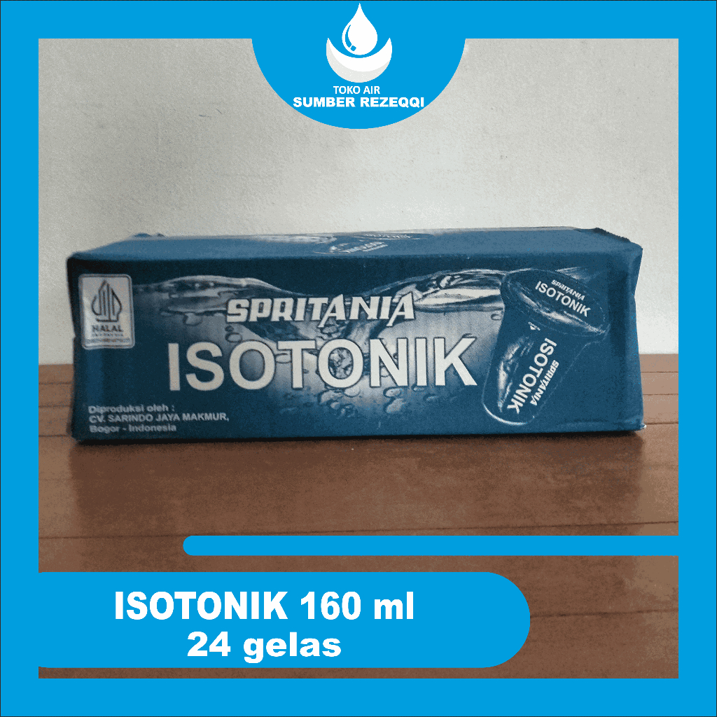 

ISOTONIK 160 ml (24 GELAS) MINUMAN