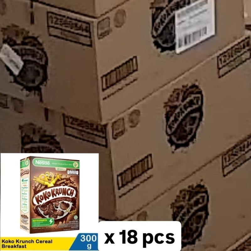 

koko krunch 300gr x 18 pcs 1 kartonan grosir koko krunch exp sep 2025