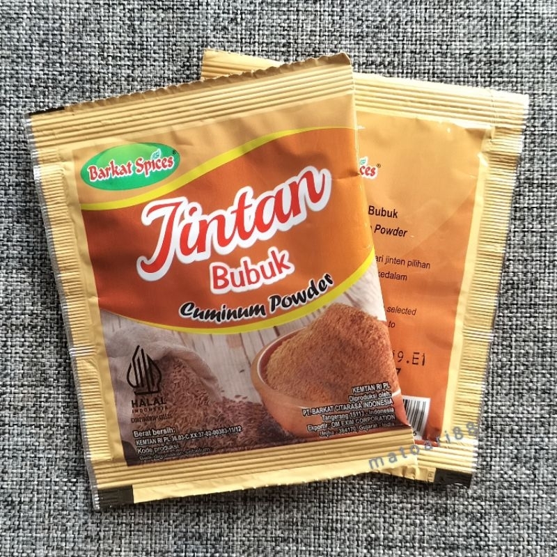 

Bumbu JINTAN Bubuk 5gr Bumbu Barkat Padang asli khas Minang