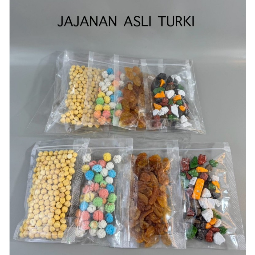 

( PAKET RAMADHAN ISI 4 BUNGKUS ) SNACK JAJANAN ASLI ARAB serba 50 gram