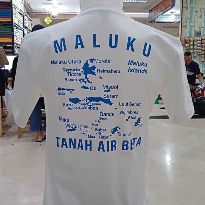 WALE Kaos Distro Ambon Maluku Tanah Air Beta