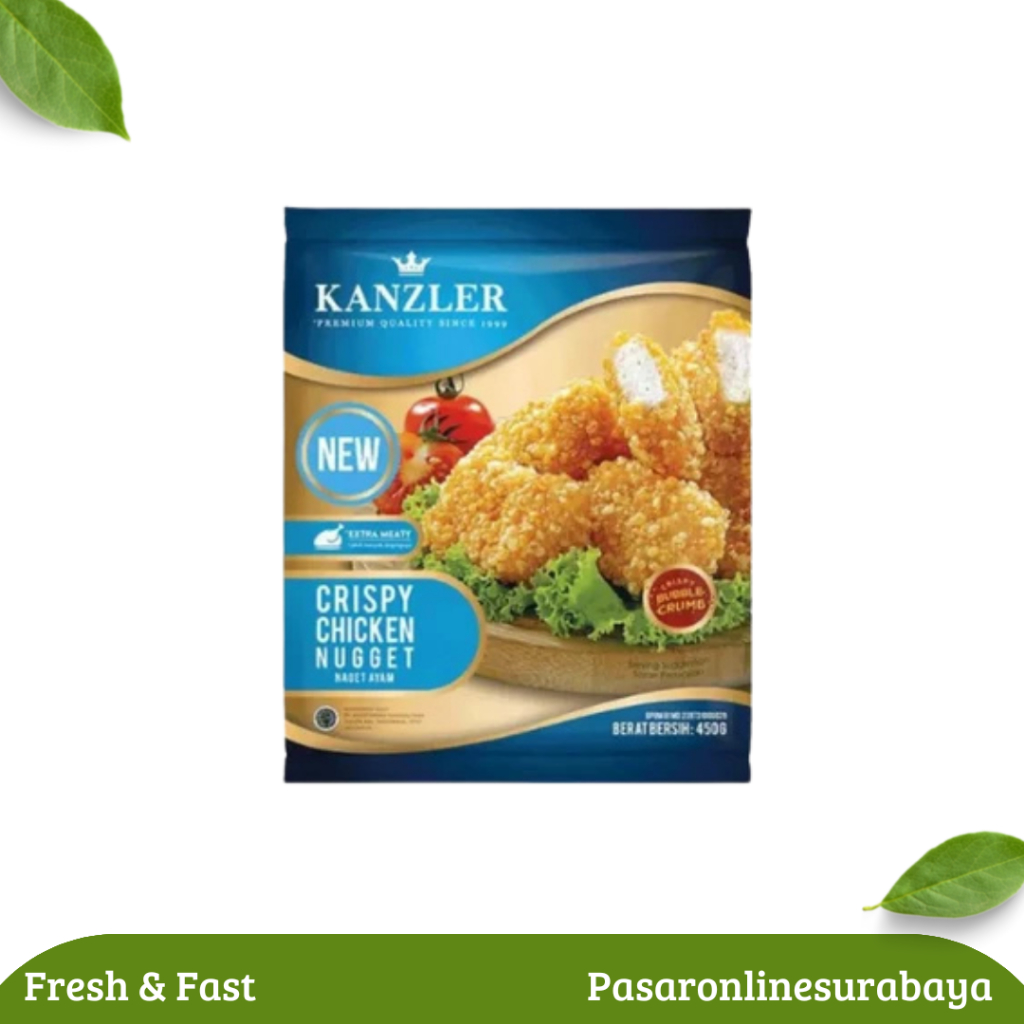 

Kanzler Crispy Chicken Nugget 450 Gram