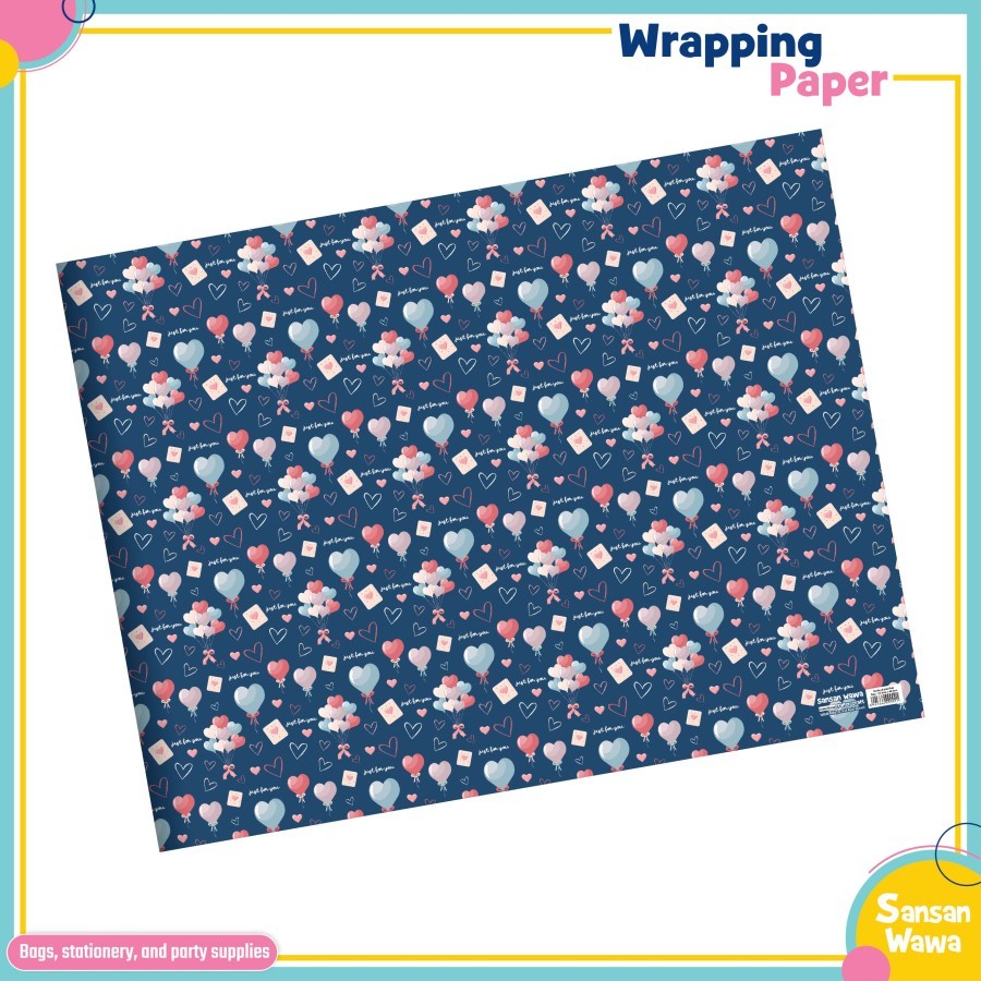 

KERTAS KADO SANSAN WAWA/SANWA LOVE SW6208