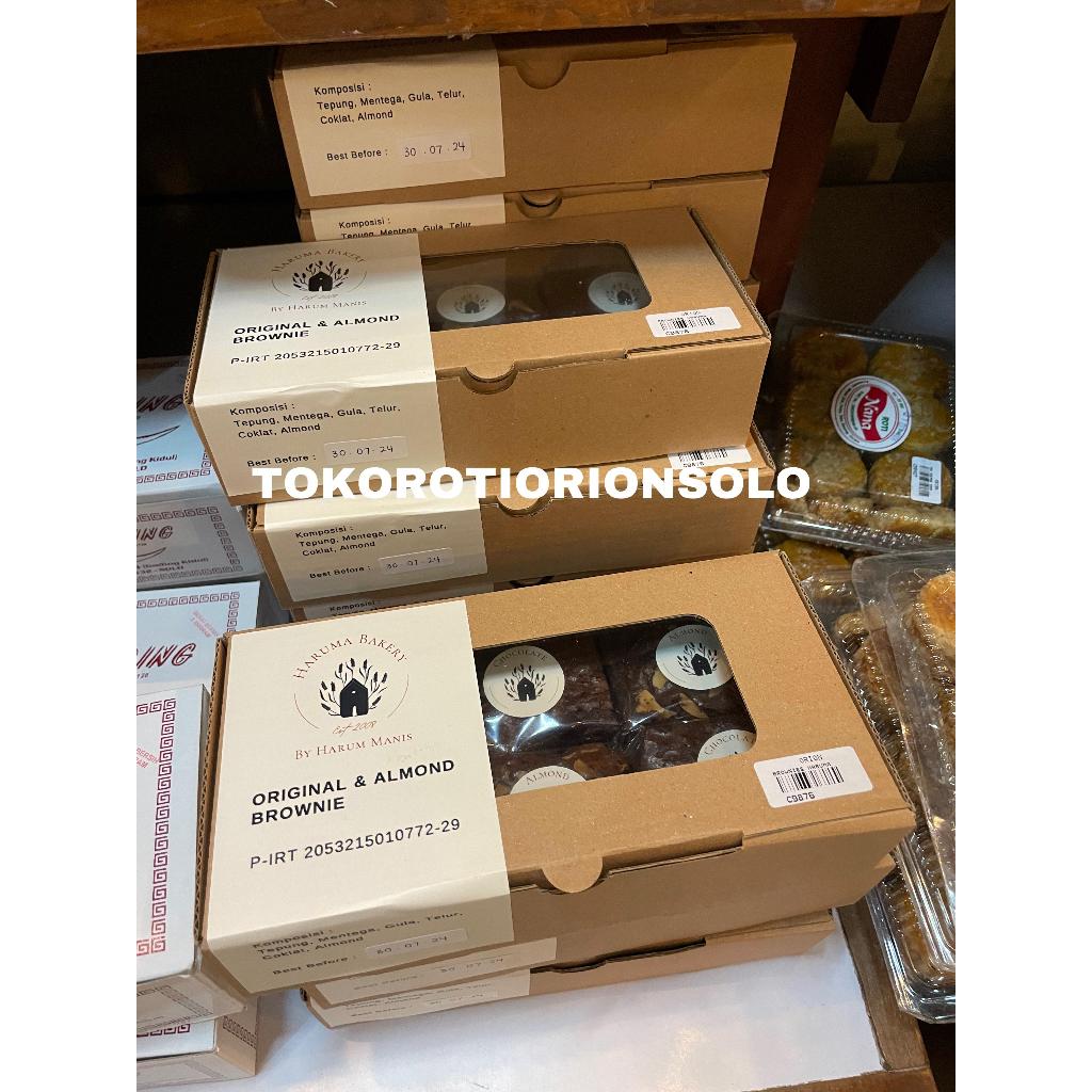 

Original & Almond Brownie Haruma Bakery - Orion Solo