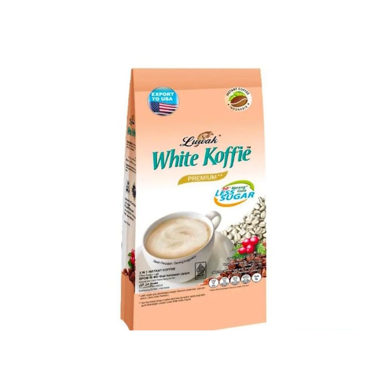 Luwak White Koffie Less Sugar