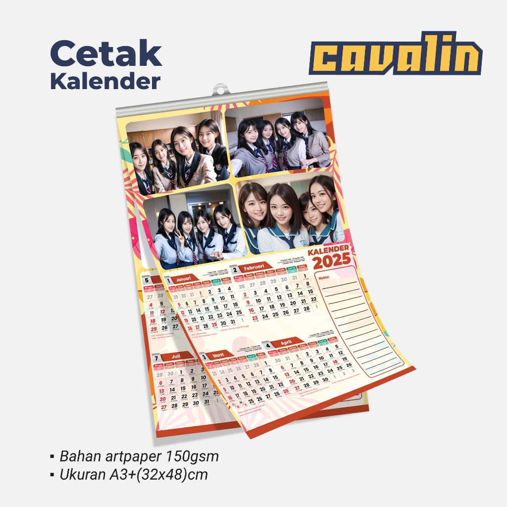 

KALENDER DINDING CUSTOM FOTO 2025