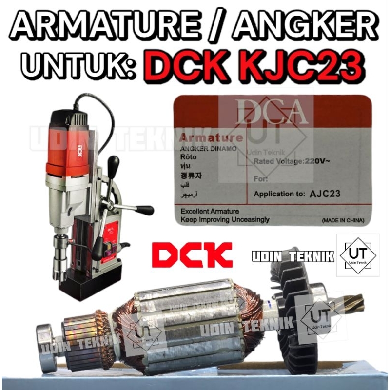 ARMATURE DCK KJC23 ANGKER ROTOR BOR MAGNET JETBROACH DCK KJC 23