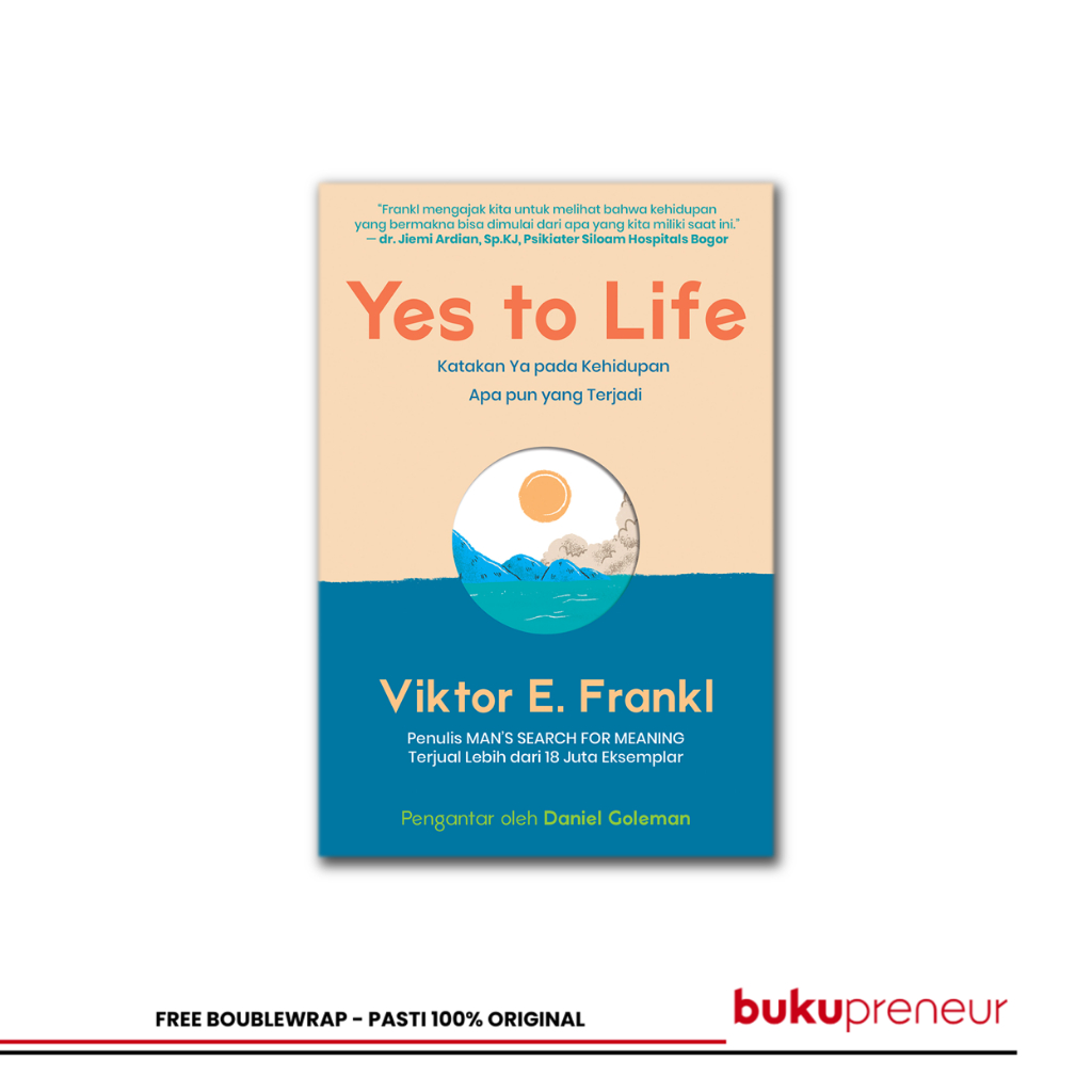 Bukupreneur - Yes To Life Viktor E. Frankl