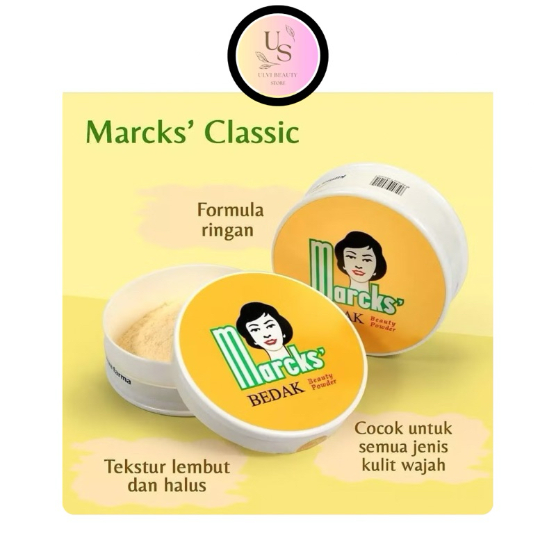 Marcks Bedak Tabur Classic 40gr