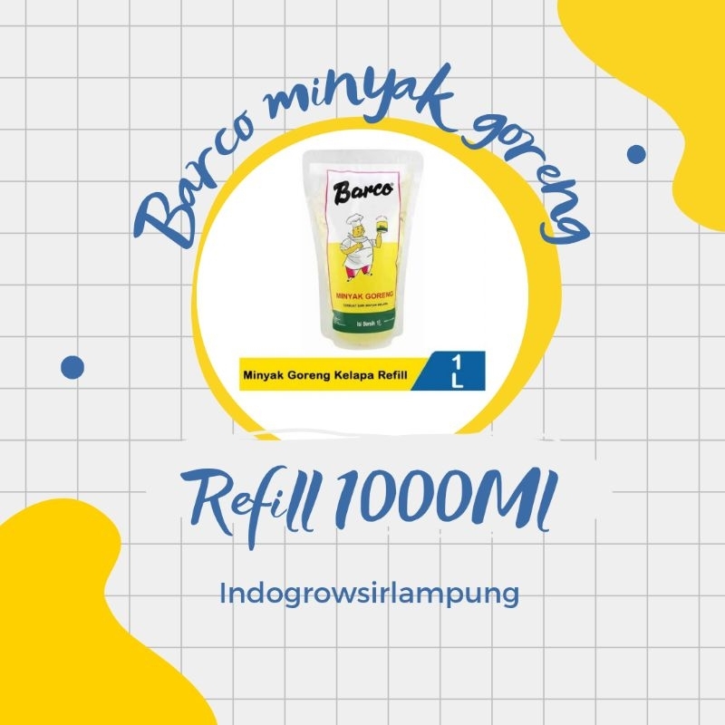 

minyak goreng barco 1000mL