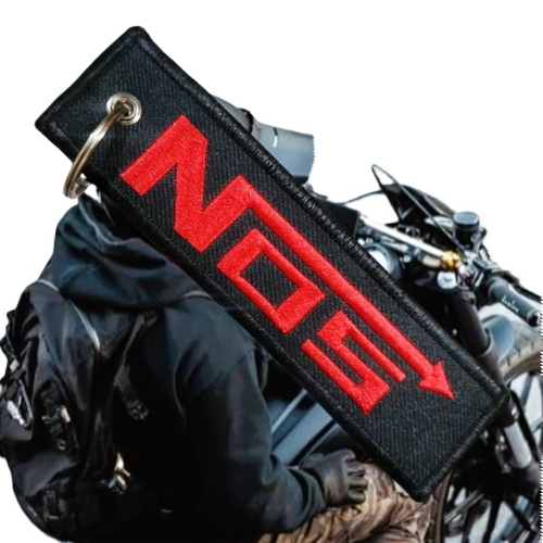 Gantungan Kunci Bordir Nitro Boost