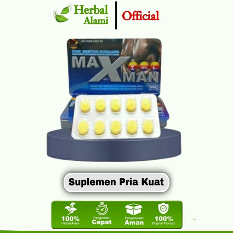 READY MAX MAN OBAT KUAT MANTAP 100% ORIGINAL JOS