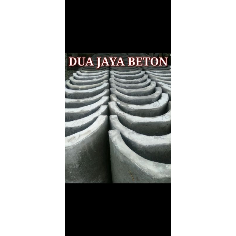 beton buis/gorong-gorong ukuran 40 belahan (Pasuruan)