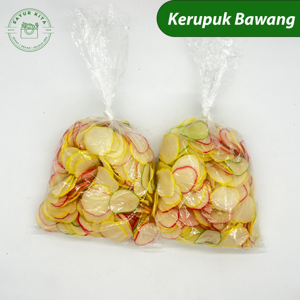

Kerupuk bawang mentah | sayurkita_id