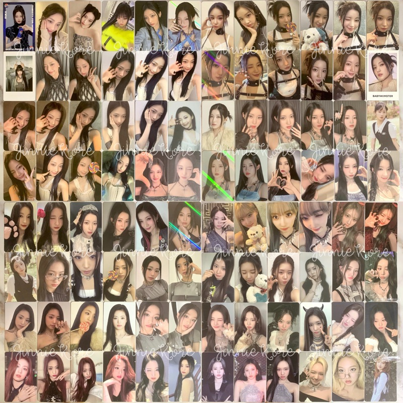 [READY] BABYMONSTER OFFICIAL PHOTOCARD RUKA PHARITA ASA AHYEON RAMI RORA CHIQUITA LUCKY DRAW YGP LD 