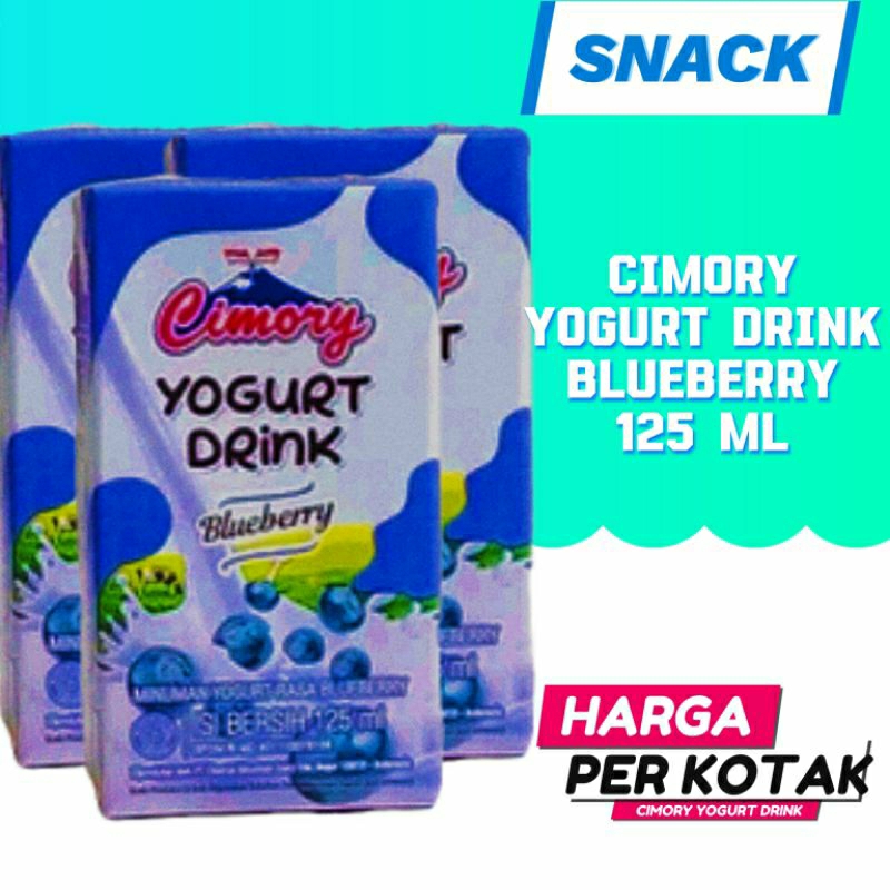 

Cimory Yogurt Drink 125 Ml, Blueberry, Strawberry, Mixed Fruit