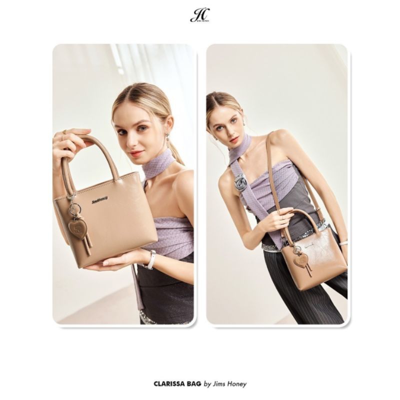 jimshoney - clarissa bag - tas selempang wanita kekinian