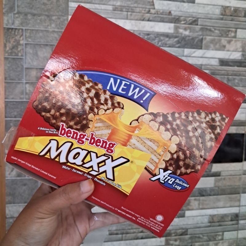 

beng-beng Maxx Wafer Rice Crispy Chocolate 32 g