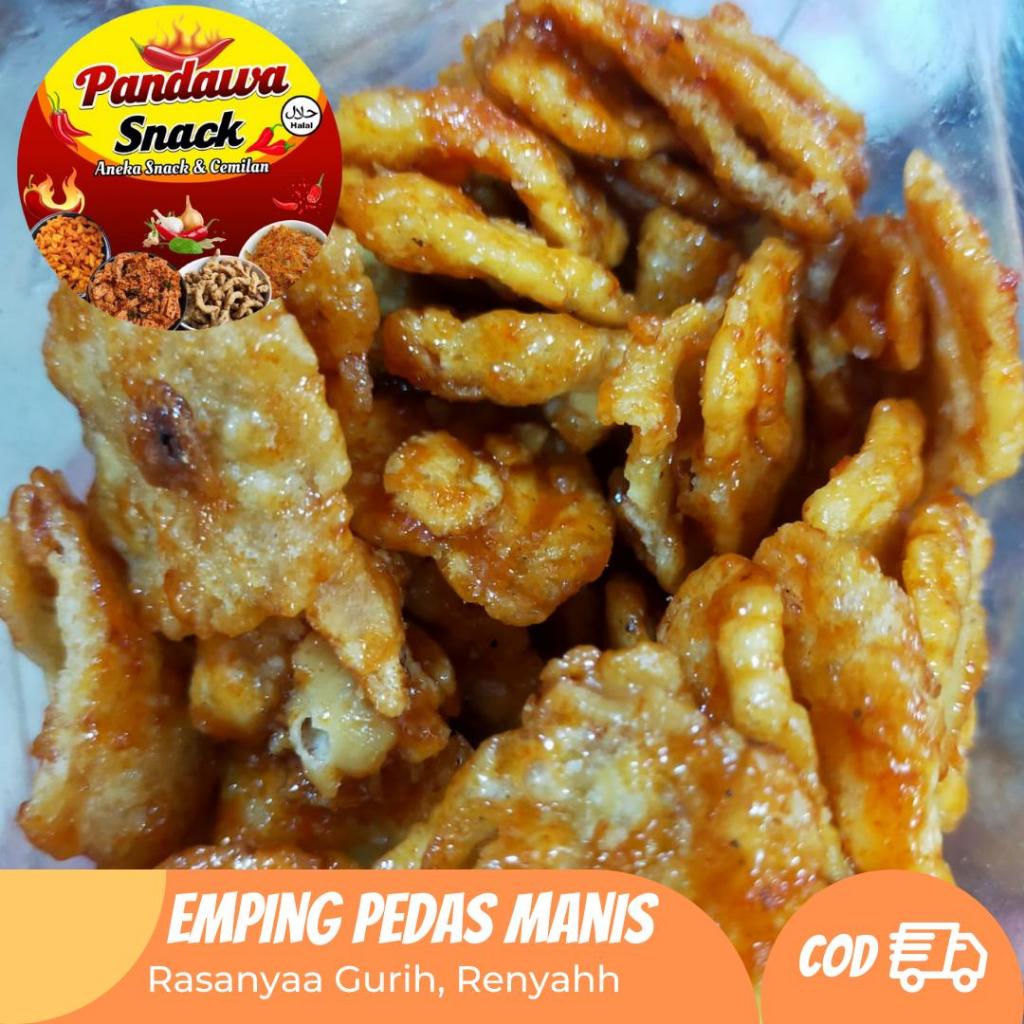 

KERIPIK EMPING PEDAS MANIS 200gr & 500gr