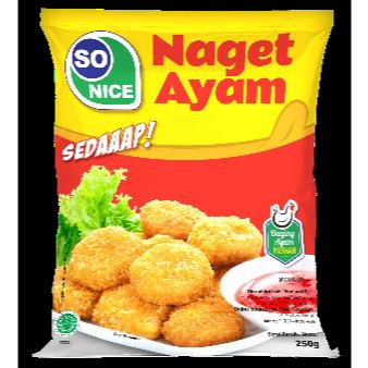 

SO NICE SEDAAP CHICKEN NUGGET 250gr