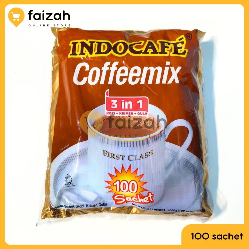 

INDOCAFE COFFEEMIX 3IN1 100 SACHET