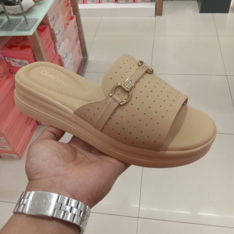 GENNY SANDAL FLAT SLIP ON EMPUK ORIGINAL