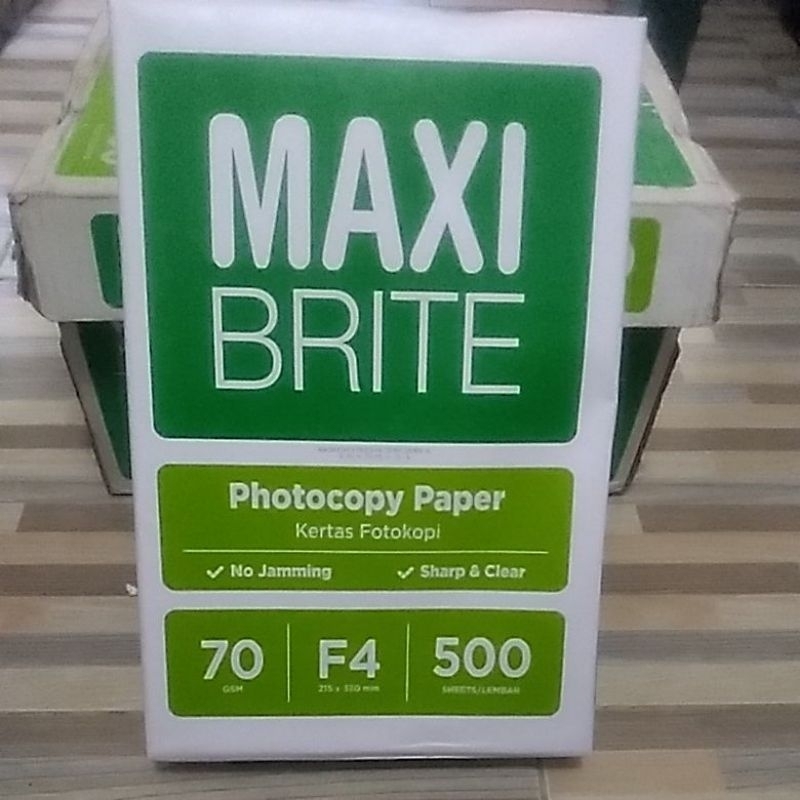 

KERTAS HVS "MAXI BRITE" F4 70 GSM