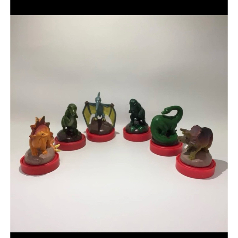 

mainan anak Dino stamp dino stampel figure dino set 6pc