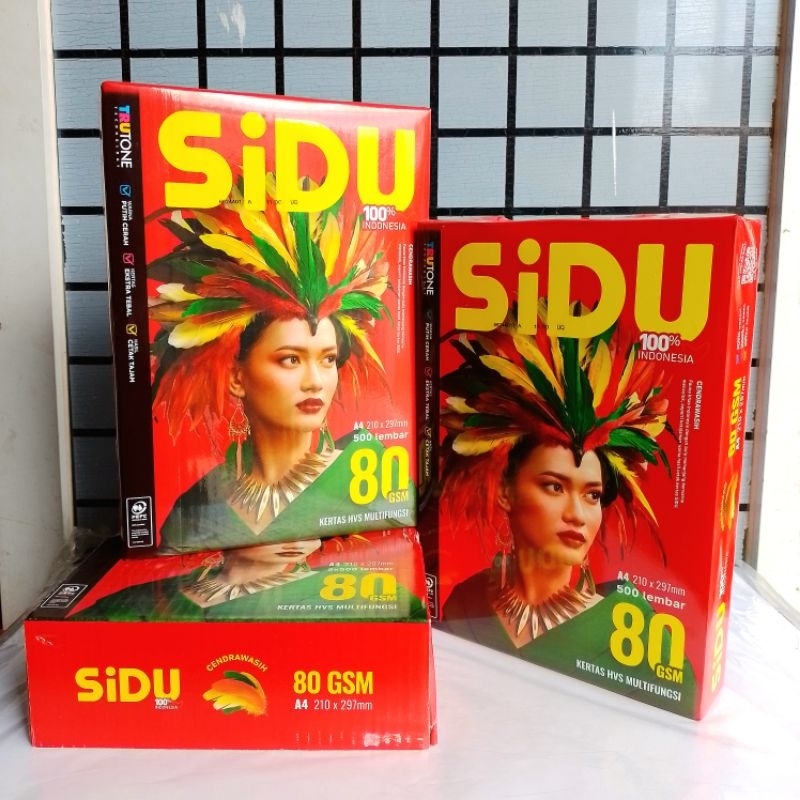 

mh Kertas Hvs A4 Sinar Dunia 80gr ( Dus 5 Rim ) [ Orinal ]