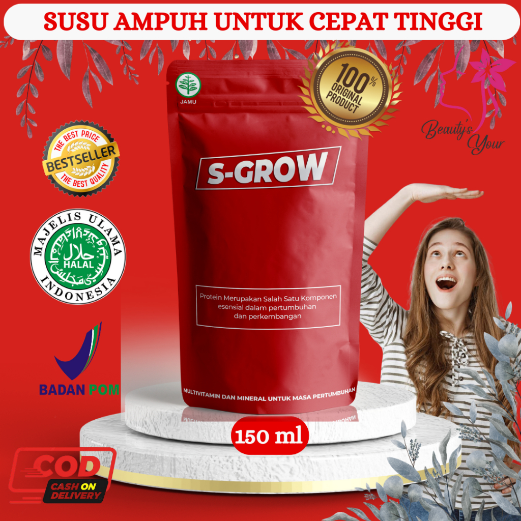 Susu peninggi badan super cepat tanpa efek samping - susu peninggi badan terbaik original / peninggi