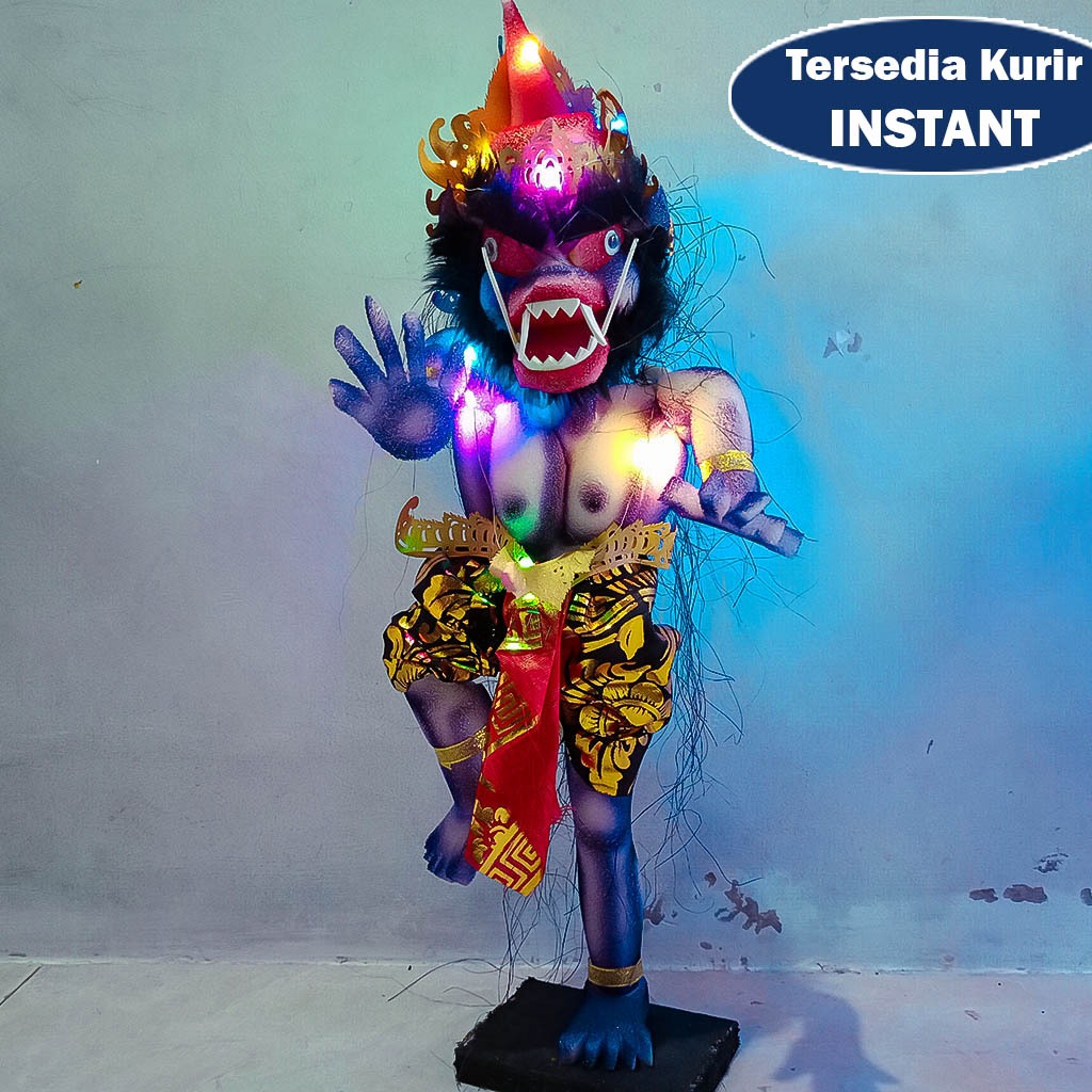 ogoh ogoh mini bali isi lampu ogoh ogoh bali mini ungu