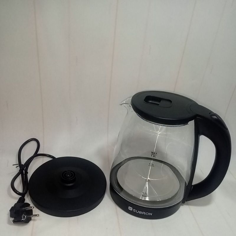 SUBRON TEKO LISTRIK KACA 2L-ELECTRIC KETTLE