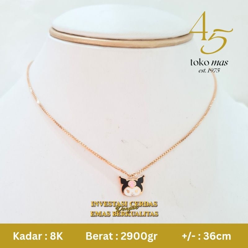 Kalung Anak Serut Emas Muda 8K