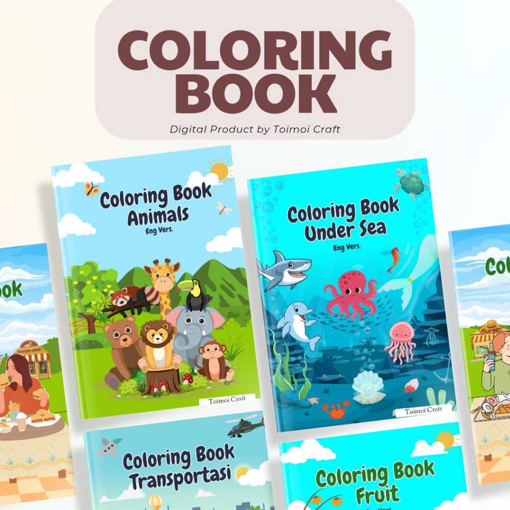 

Coloring Book for Kids by Toimoi