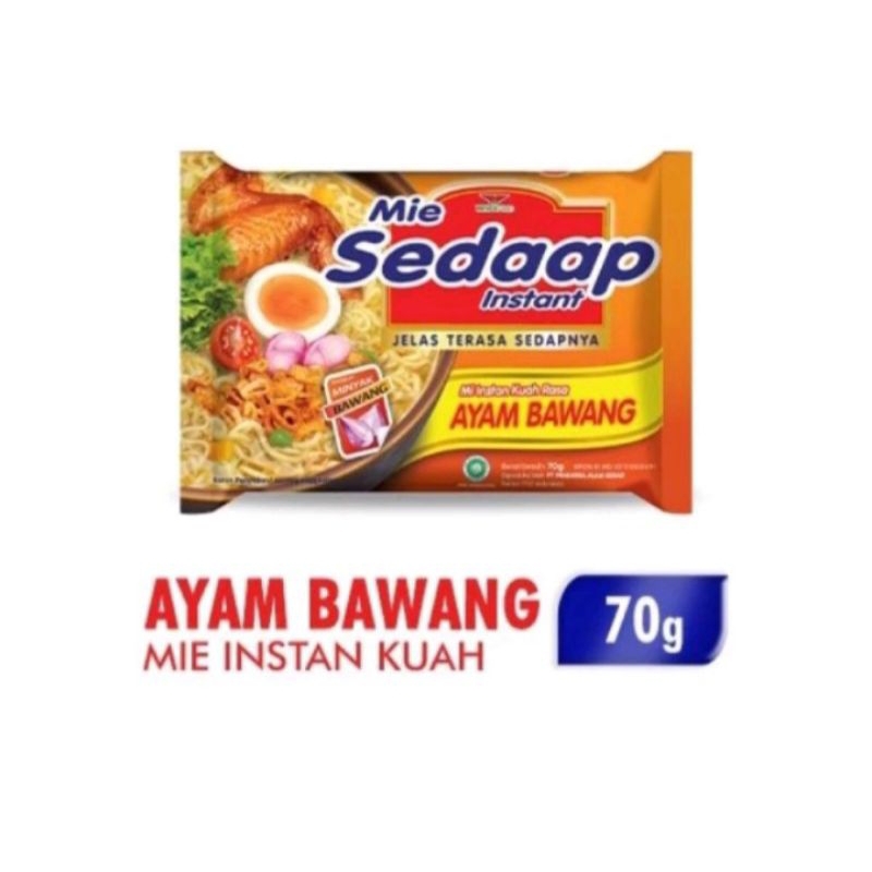 Mi sedap ayam bawang