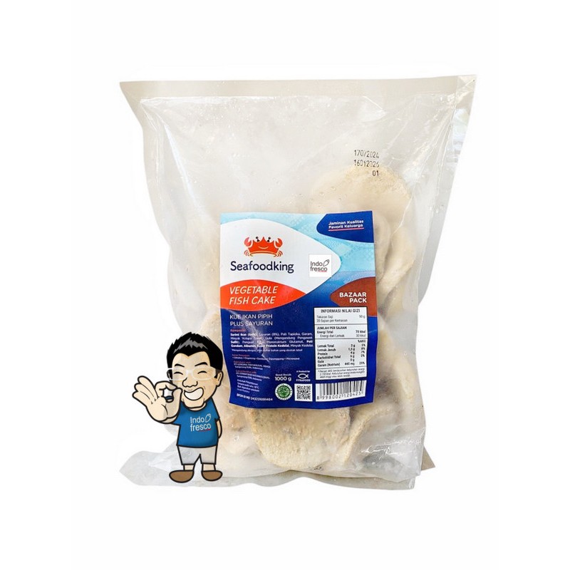 

SeafoodKing Vegetable Fish Cake 1 Kg