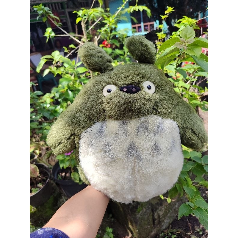 totoro hijau original studio ghibli Tokuma shouten sun arrow 40 cm