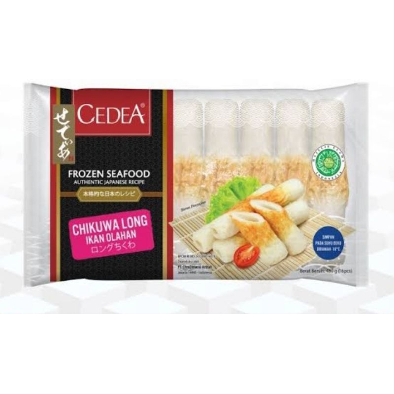 

Cedea Chikuwa Long Ikan Olahan 480gr